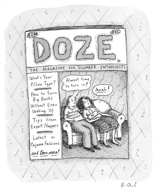 Doze: the magazine for slumber enthusiasts