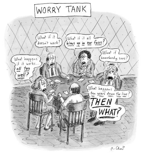 Worry tank