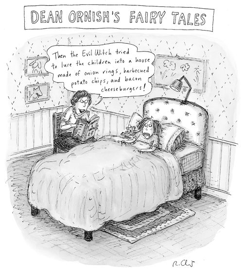 Dean Ornish's fairy tales