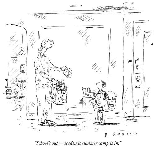 "School's out- academic summer camp is in."