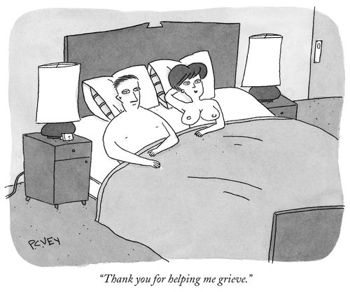 "Thank you for helping me grieve."