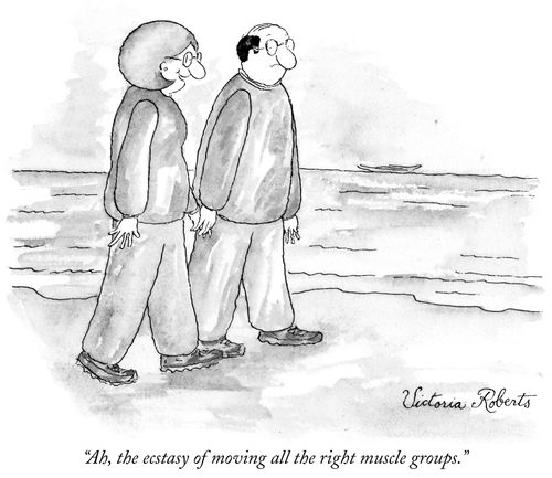 "Ah, the ecstasy of moving all the right muscle groups."