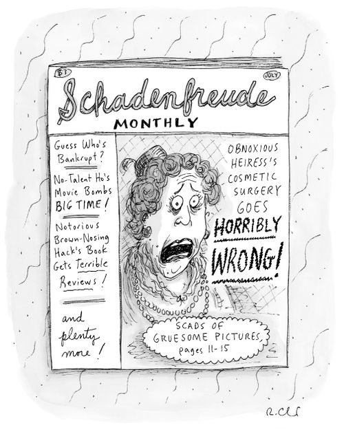 Schadenfreude Monthly