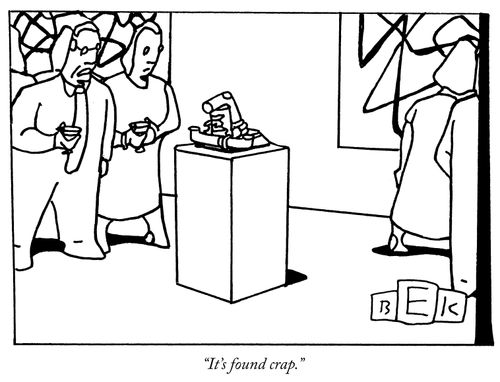 "It's found crap."