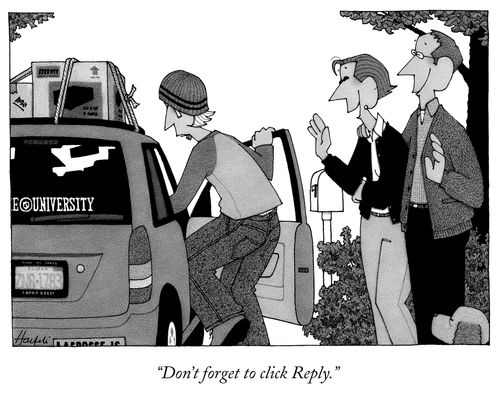 "Don't forget to click Reply."