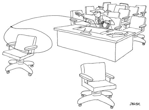 Lassoing Office Chairs