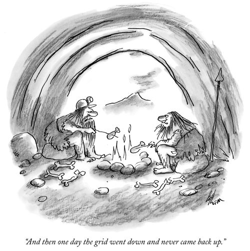 "And then one day the grid went down and never came back up."