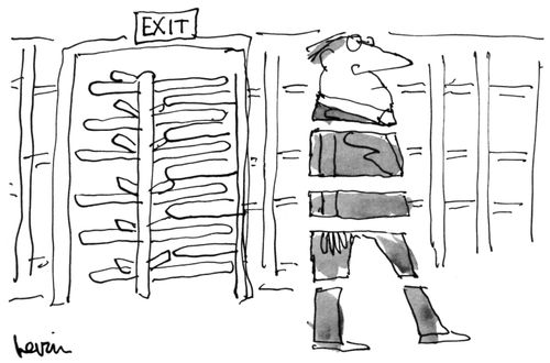 Exit Turnstile