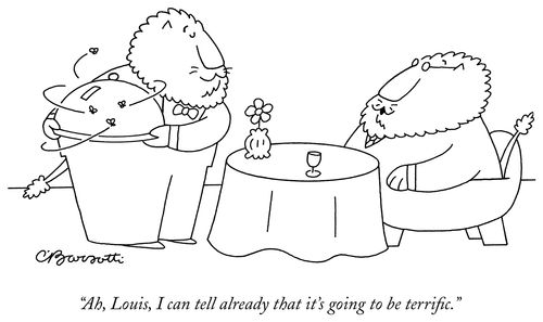 "I can tell already that it's going to be terrific."