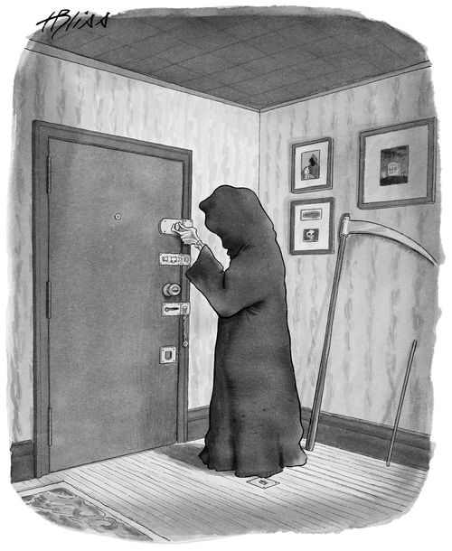 Death lets the killer in.