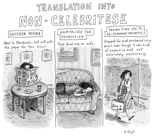Translation into non-celebrities 