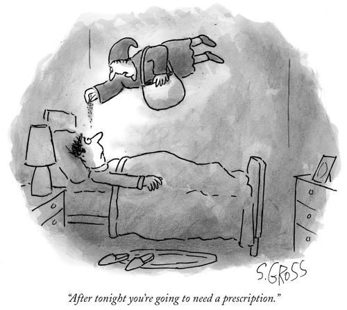 "After tonight you're going to need a prescription."