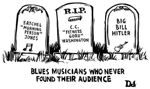 Blues musicians who never found their audience