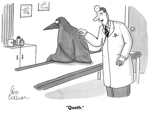 "Quoth."