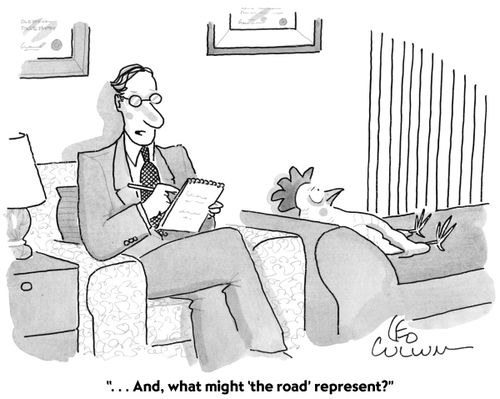 "...And, what might 'the road' represent?"