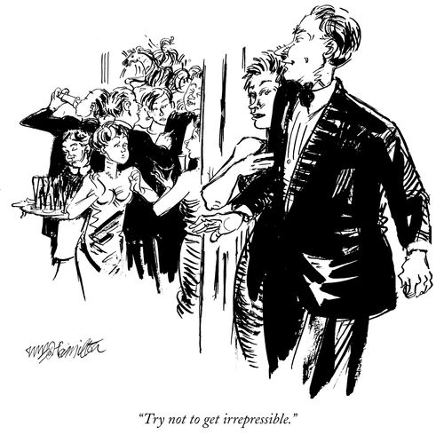 "Try not to get irrepressible."