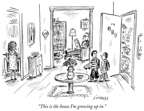 "This is the house I'm growing up in."