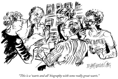 "This is a 'warts and all' biography with some really great warts."