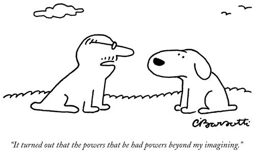 "It turned out that the powers that be had powers beyond my imagining."