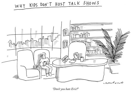 Why Kids Don't Host Talk Shows