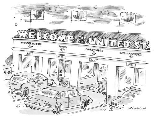 "Welcome to the United States."