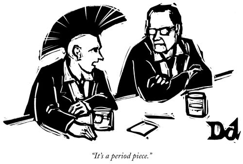 "It's a period piece."
