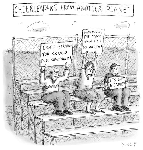 Cheerleaders from another planet