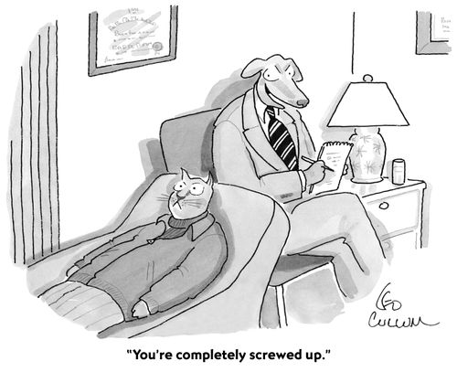 "You're completely screwed up."