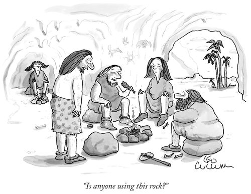 "Is anyone using this rock?"