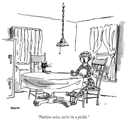 "Nation-wise, we're in a pickle."