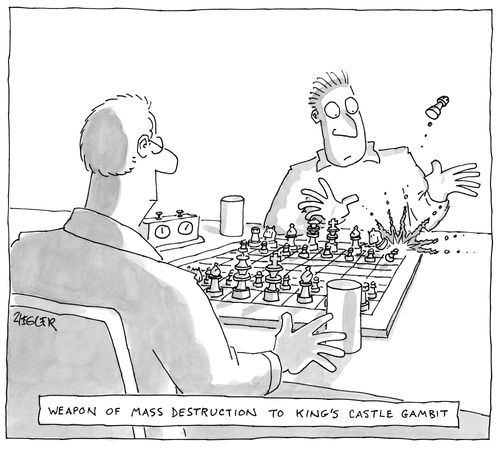 Weapon of mass destruction to King's castle gambit