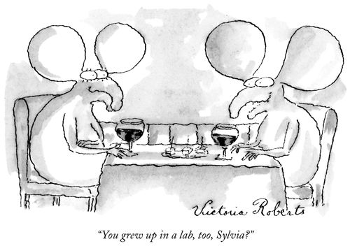 "You grew up in a lab, too, Sylvia?"