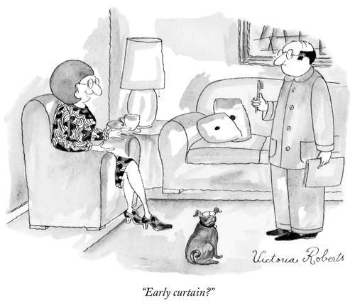 "Early curtain?"