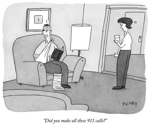 "Did you make all these 911 calls?"