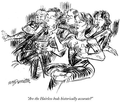 "Are the Hairless bods historically accurate?"