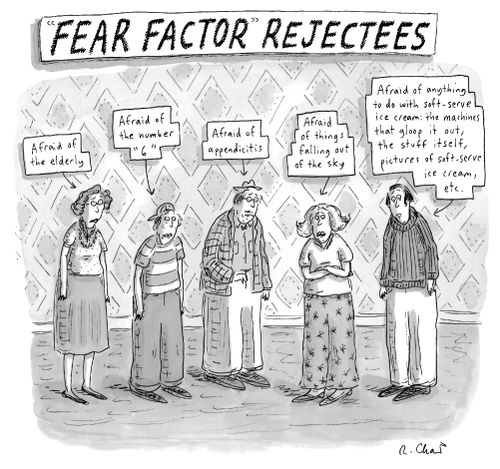 "Fear Factor" Rejectees