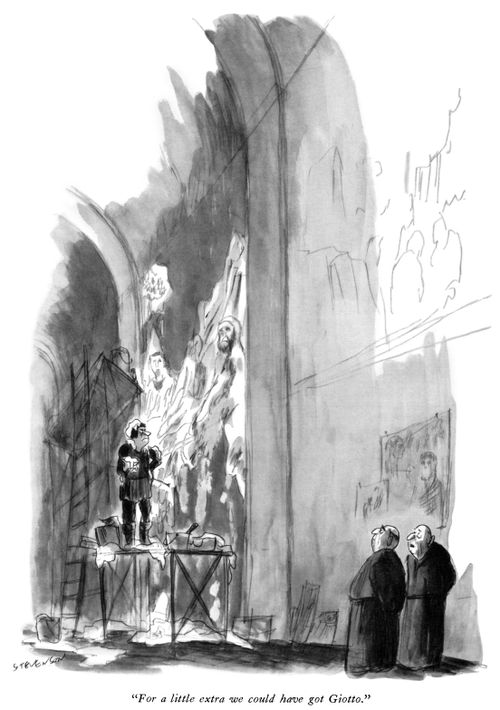 "For a little extra we could have got Giotto."