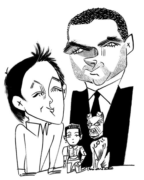 Koyu Rankin and Liev Schreiber