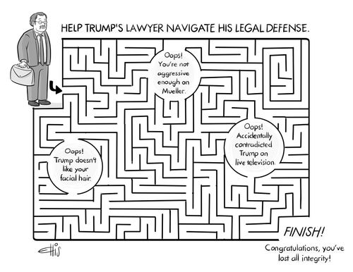 Help Trump's Lawyer Navigate His Legal Defense