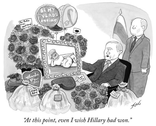 "At this point, even I wish Hillary had won."
