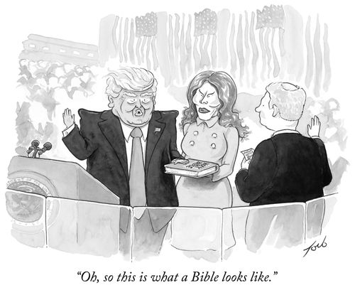 "Oh, so this is what a Bible looks like."