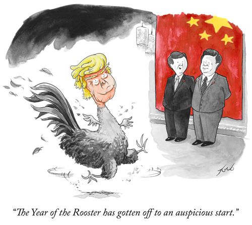 "The Year of the Rooster has gotten off to an auspicious start."