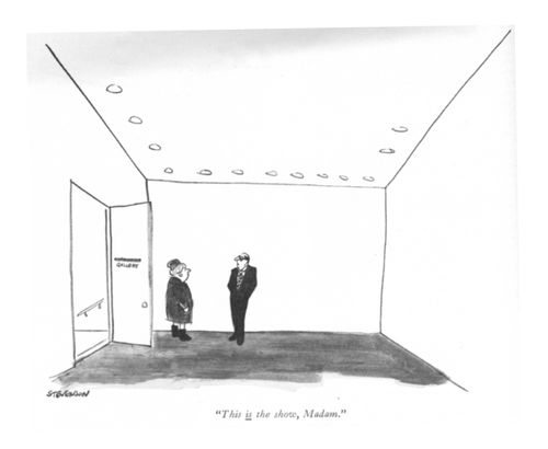 "This is the show, Madam."