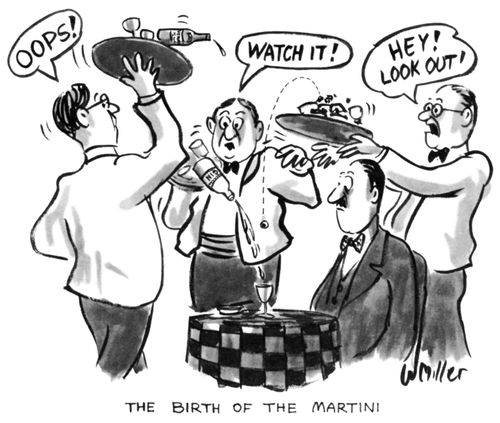 The birth of the martini