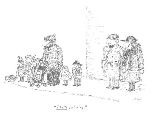 "That's fathering."