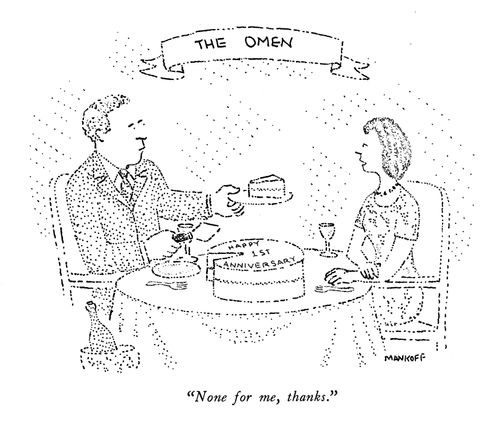 "None for me, thanks."