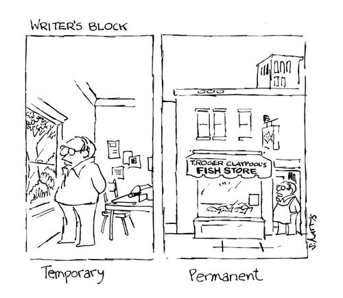 Temporary and Permanent Writer's Block