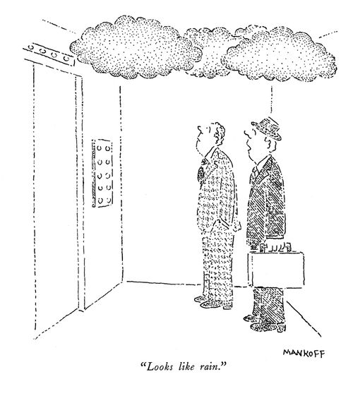 "Looks like rain."