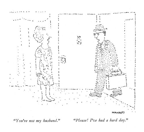 "You're not my husband."