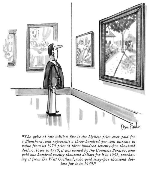 "The price of one million five is the highest price ever paid for a Blanchard."